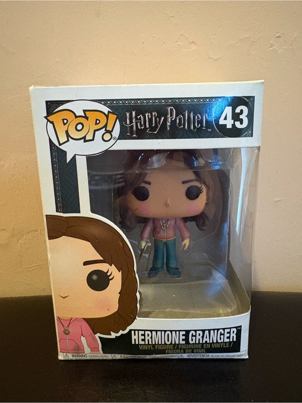 Funko Pop! Harry Potter Hermione Granger Vinyl Figure - Pink Jacket, Blue Pants